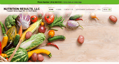 Desktop Screenshot of nutritionresultsorder.com